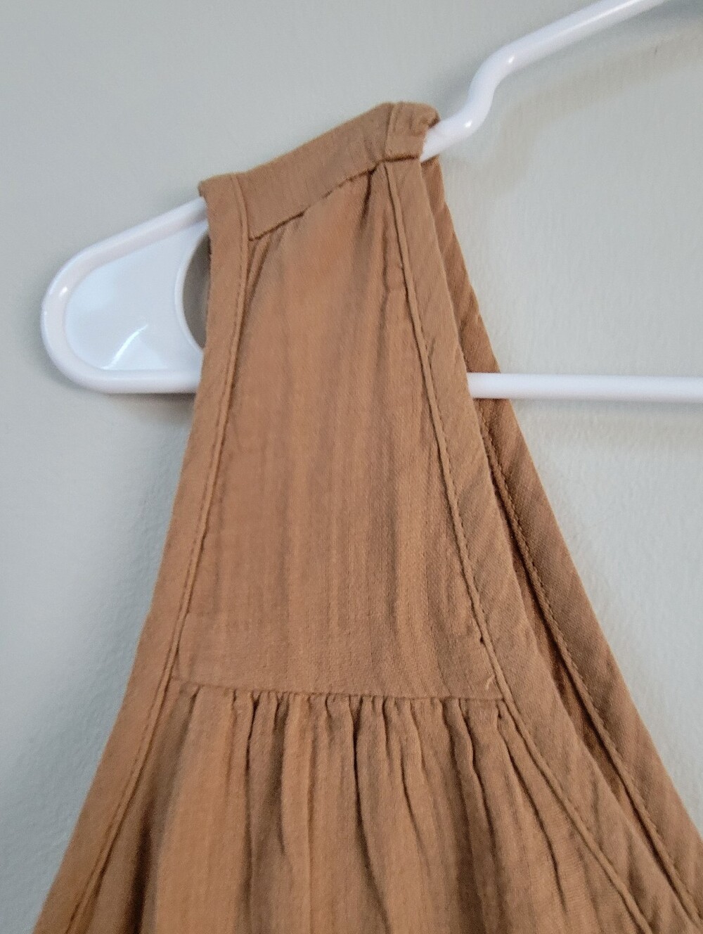 NWT Quince Gauze Tiered Maxi Dress Women Size L Relaxed Capsule Boho Hippie - Picture 7 of 8
